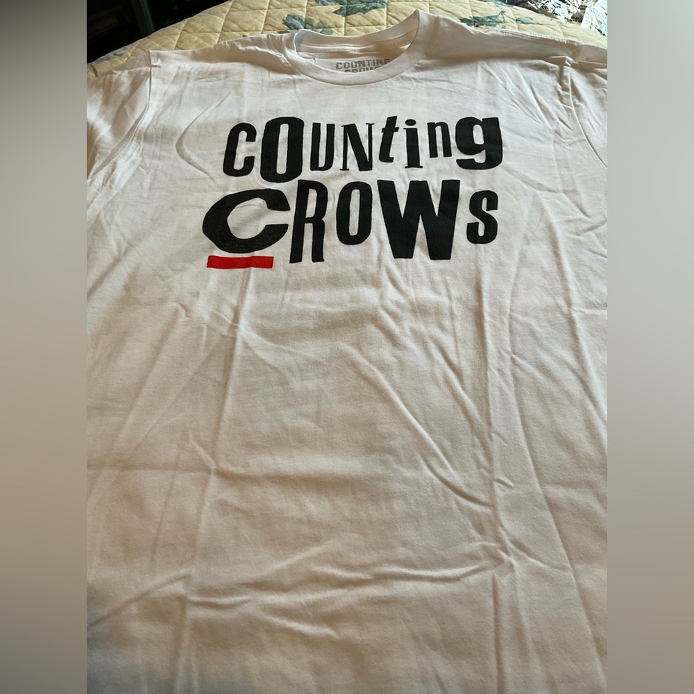 Counting Crows White T-Shirt